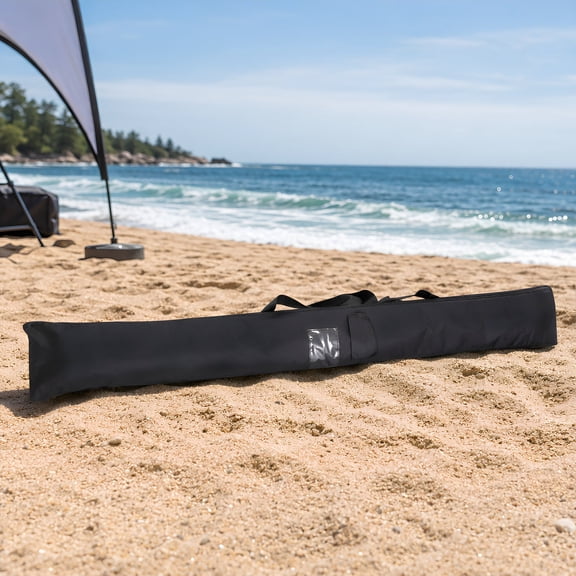 HEANUJJ Waterproof Black Teardrop Sign Bag Oxford Fabric Home Organizer