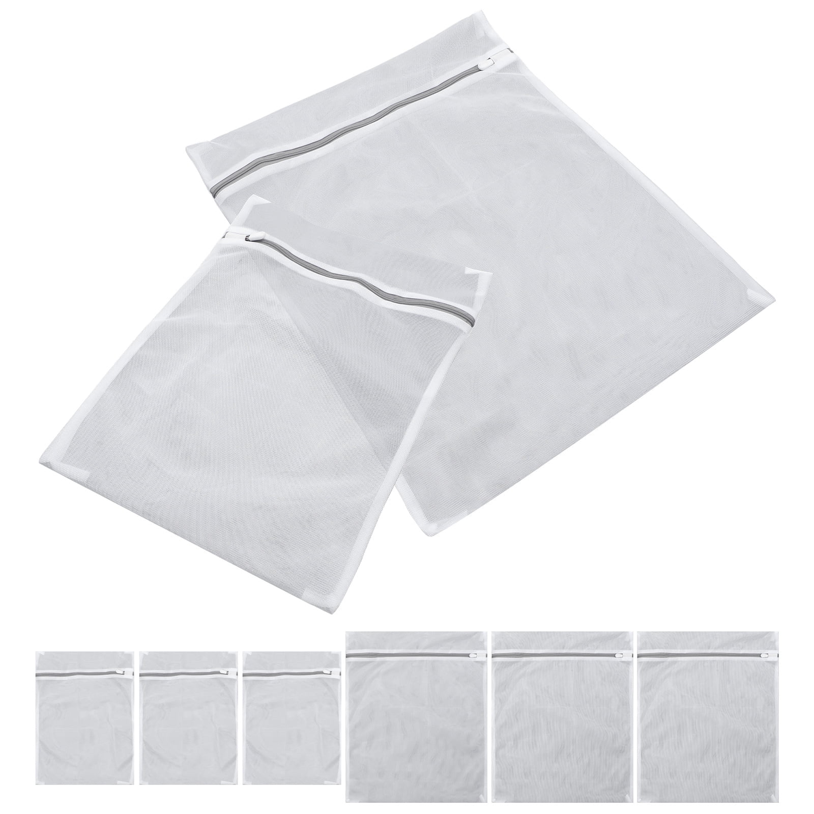 HEANUJJ Whamvox 8Pcs Reusable Washable Mesh Laundry Bag Anti Tangle ...