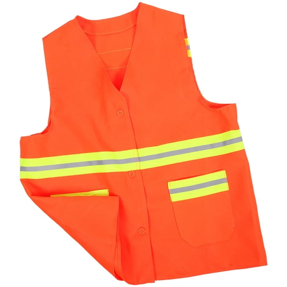 HEANUJJ High Visibility Safety Reflective Vest for Adults, Fabric, 1 Set for Enhanced Visibility and