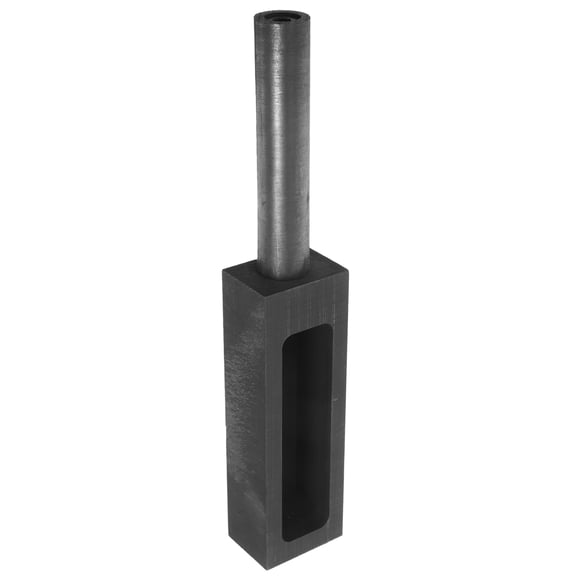 HEANUJJ Graphite Ingot Mold with Handle, Metal Casting Tool for Jewelry and Metalwork