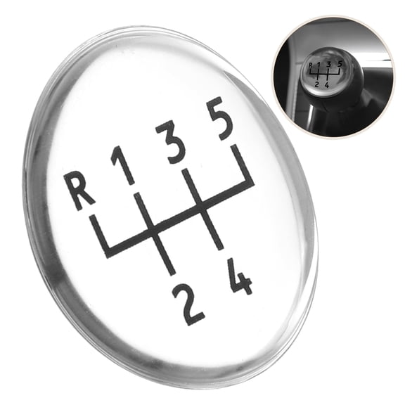 HEANUJJ Car Stick Shift Decal for Easy Installation, 1 Pack Gear Stick Sticker