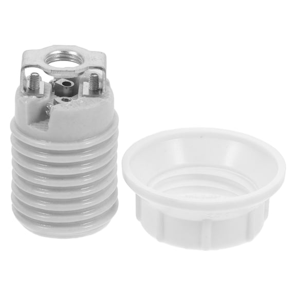 HEANUJJ light sockets Porcelain Lamp Socket Modern Style Home Lighting 1Pack