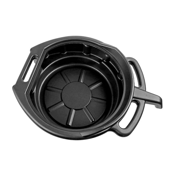 HEANUJJ Oil Drain Catch Pan for Engine Oil Replacement, Black Pe, Easy Installation