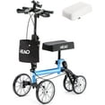 HEAO Knee Walker with Shock Absorber for Foot Injuries, 10" All Terrain