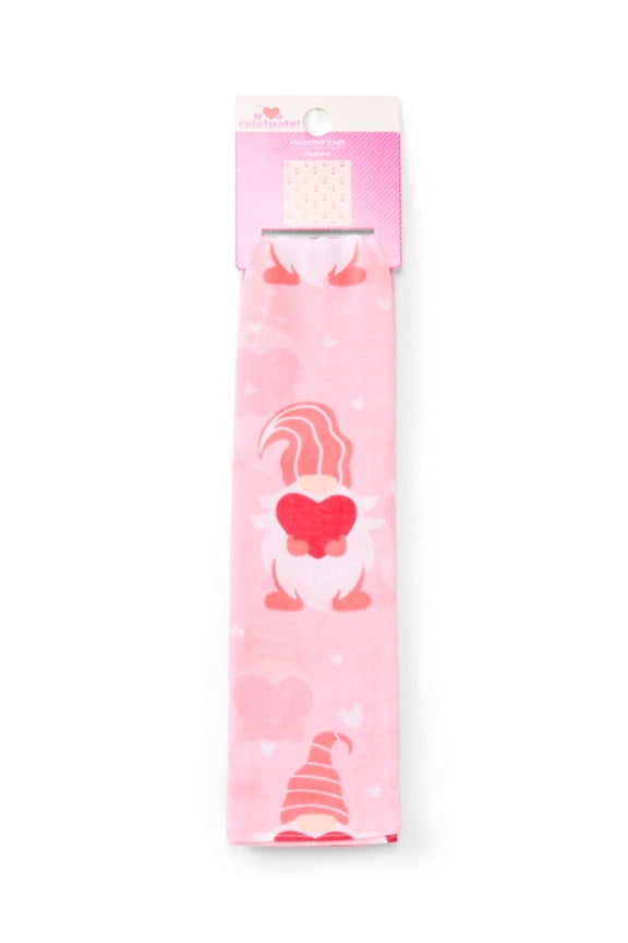 Valentine's Day Women's Print Bandana from Way To Celebrate, One Size, Pink