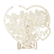 Wooden Heart Drop Box Guest Book, 15.75, by Way To Celebrate