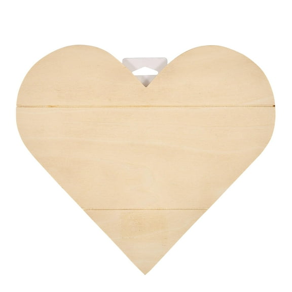 Hello Hobby Wood Pallet Heart Sign, 11.8" x 10.6"