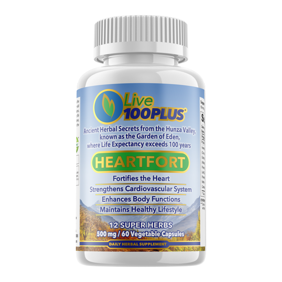 HEARTFORT Herbal Supplement for Fortifying Heart and Strengthening Cardiovascular System