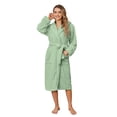 thumbnail image 1 of HEARTNICE Fuzzy Robes for Women, Long Plush Hooded Fluffy Warm Bathrobes, 1 of 2