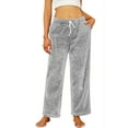 thumbnail image 1 of HEARTNICE Women's Pajamas Pants, with Pockets Pj Bottoms Lounge Soft Fluffy Sleepwear,, 1 of 4