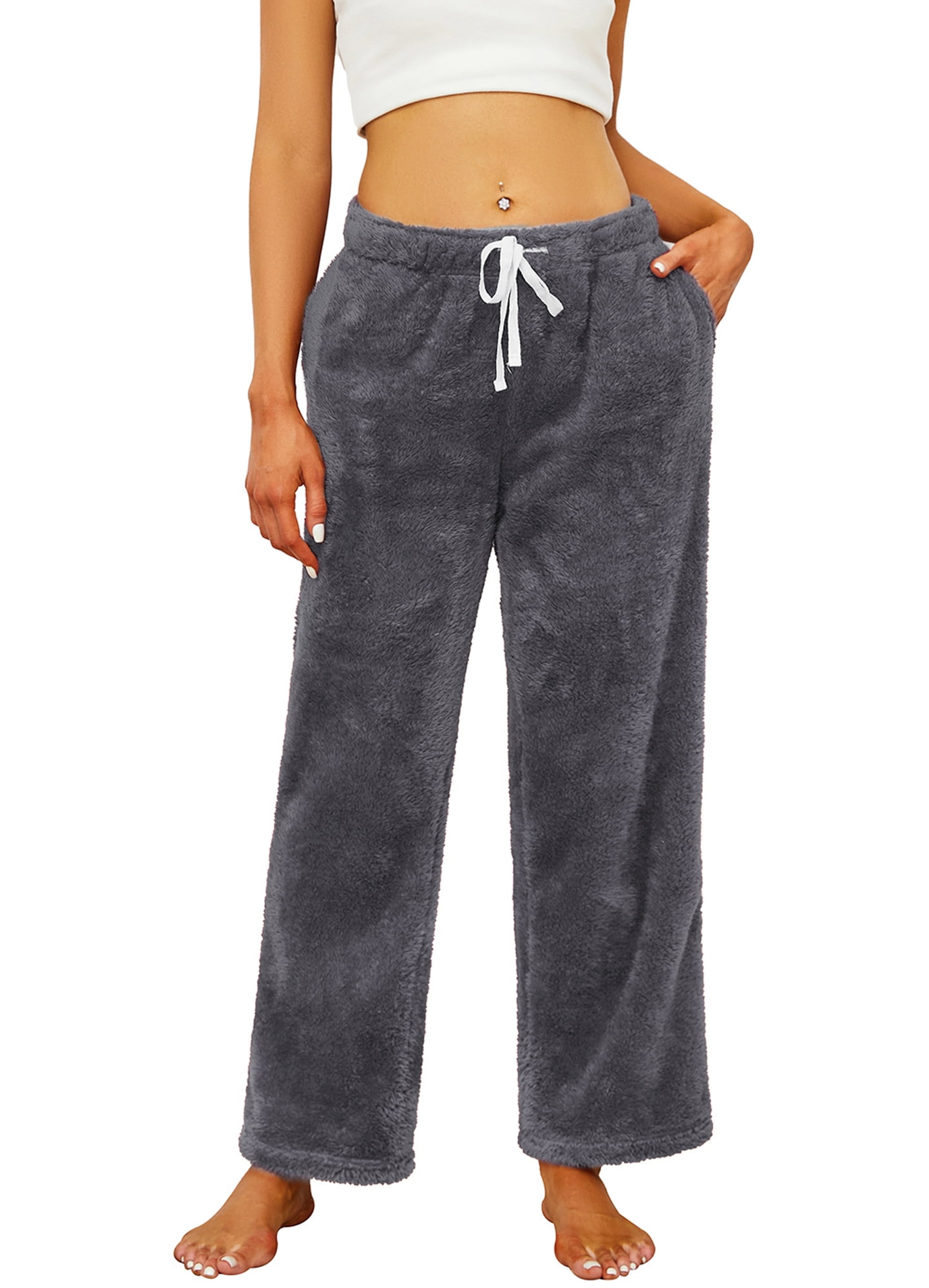 HEARTNICE Women's Pajamas Pants, with Pockets Pj Bottoms Lounge Soft ...