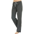 thumbnail image 1 of HEARTNICE Womens Cotton Pajama Pants, Soft Lounge Lightweight Sleep Pj Bottoms,(Black,S), 1 of 5