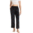 thumbnail image 1 of HEARTNICE Womens Fleece Pajama Pants, Ultra Soft Plaid Lounge PJ Bottoms with Pockets,(Blue Green Plaid,M), 1 of 5