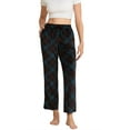thumbnail image 1 of HEARTNICE Womens Fleece Pajama Pants, Ultra Soft Plaid Lounge PJ Bottoms with Pockets,(Blue Green Plaid,M), 1 of 5