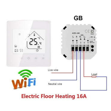 HEAT X5H Tuya WiFi / Smart Zigbee Thermostat Temperature Controller For Electric Floor/Water Heating/Water Gas Boiler ,Save Energy