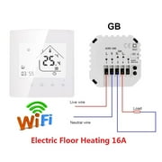HEAT X5H Tuya WiFi / Smart Zigbee Thermostat Temperature Controller For Electric Floor/Water Heating/Water Gas Boiler ,Save Energy
