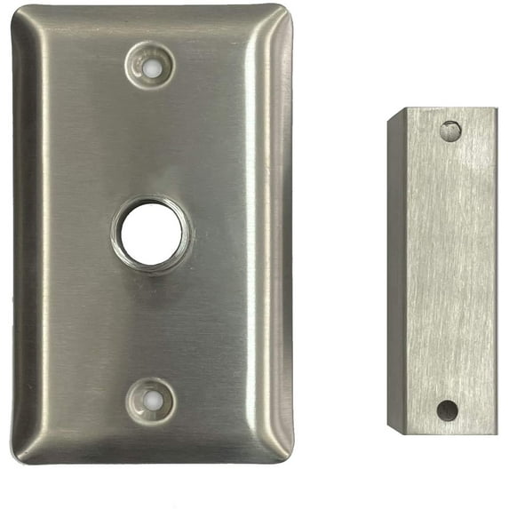 HEATGENE 24013 Wall Plates, Brushed - Compatible with Model R68033 Series Towel Warmer Only