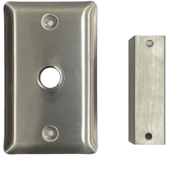 HEATGENE 24013 Wall Plates, Brushed - Compatible with Model R68033 Series Towel Warmer Only