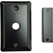 HEATGENE 24013 Wall Plates, Matte Black - Compatible with Model R68033 Series Towel Warmer Only