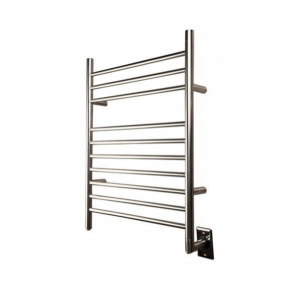 HEATGENE Hot Towel Warmer for Bath Hardwired Heated Drying Rack Brushed Polish