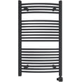 thumbnail image 1 of HEATGENE Smart Towel Warmer with Timer and Temperature Control, Large Smart Liquid Filled Towel Rails, Plug-in/Hardwired Towel Heater Compatible Matte Black, 1 of 9
