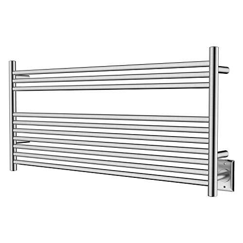 HEATGENE Towel Warmer 10 Bar Towel Dryer WallMounted Plugin Bath