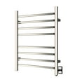 thumbnail image 1 of HEATGENE Towel Warmer, Heated Towel Warmer Rack, Wall-Mounted Hardwired/Plug-in Electric Towel Warmers for Bathroom, Hot Towel Rails - Brushed, 1 of 10
