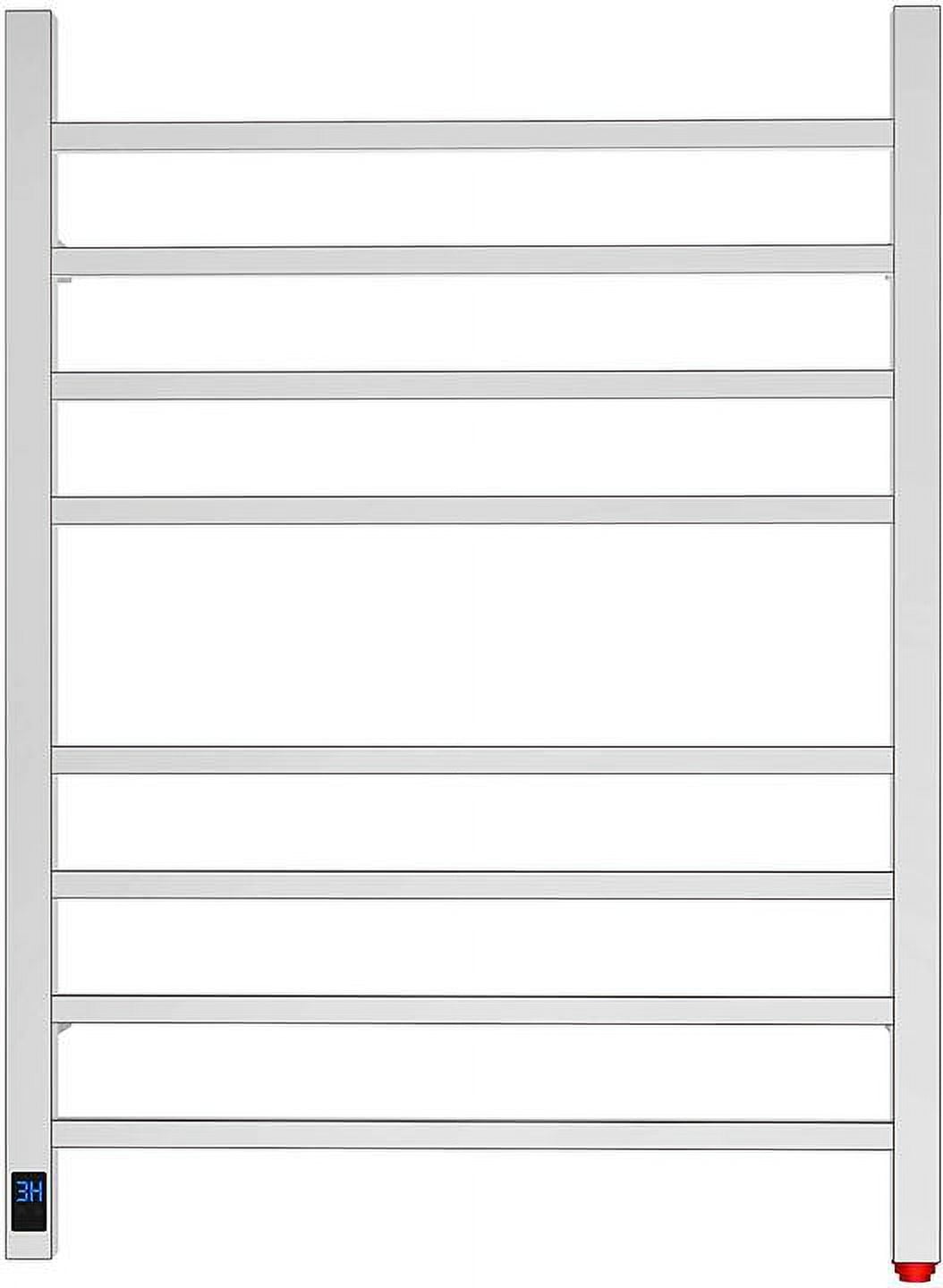 HEATGENE Towel Warmer with Timer and Temperature Control, Electric Towel Warmer with 8 Square