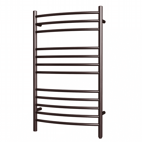 HEATGENE Towel Warmer Wall Mount Electric Plug-in/Hardwired Heated Towel Rack Venetian Bronze