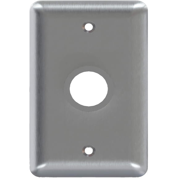 HEATGENE Wall Plates Brushed Finish - Compatible with HEATGENE Flat Bars Towel Warmers and HG-R64170 Series Only