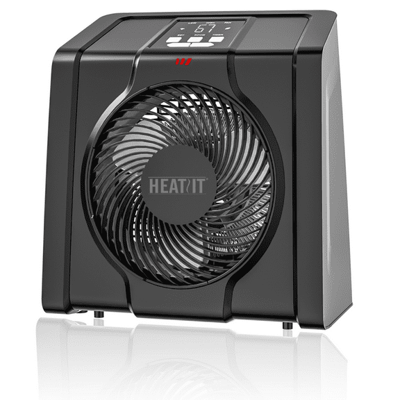 HEATIT  Electric Space Heaters with Thermostat Portable Indoor ,Black