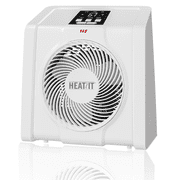 HEATIT  Electric Space Heaters with Thermostat Portable Indoor, White