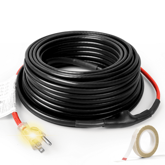 HEATIT JHSF 9-feet 120V Self Regulating Pre-assembled Pipe Heating Cable