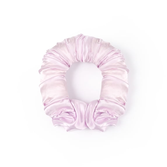 Unwind Pink Heatless All-in-One Hair Curler with Integrated Scrunchie for Soft Curls