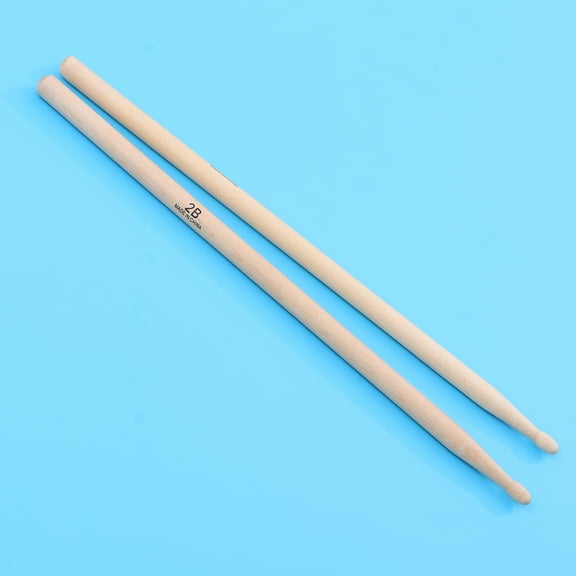 HEATSHAKING 1 Pair Drumsticks for Musicians Withstands Shock Wood 43Cm