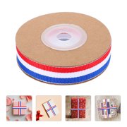HEATSHAKING 1 Roll Colored Striped Ribbon For Trophy Present Wrapping Ribbon Flower Bouquet Strap MultiFunctional Present Straps For Diy Crafts 10 Yards