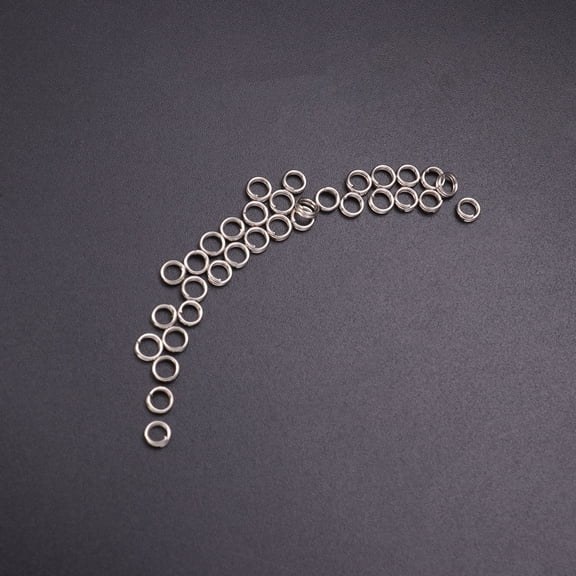 HEATSHAKING 1 Set Wreath Rings Silver Iron for Bag Making Supplies and DIY Projects