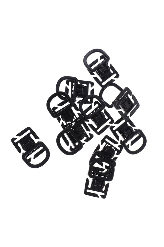 10Pcs Adjustable Fastener Belt Buckle for Backpacks and Outdoor Supplies Heavy-Duty Lock Slider