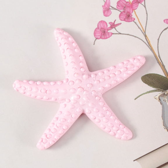 HEATSHAKING 10Pcs Premium Resin Star Aquarium Decoration Fish Tank Ornament Assorted Color Realistic