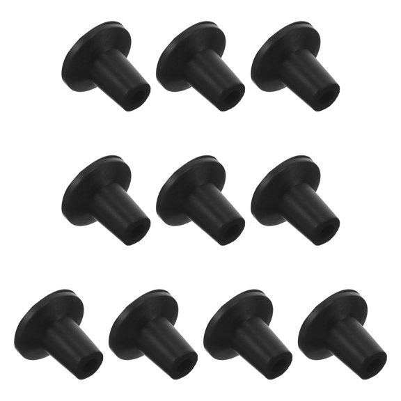 HEATSHAKING 10pcs Valve Lapping Suction Plate for Engine Repair, Black Rubber