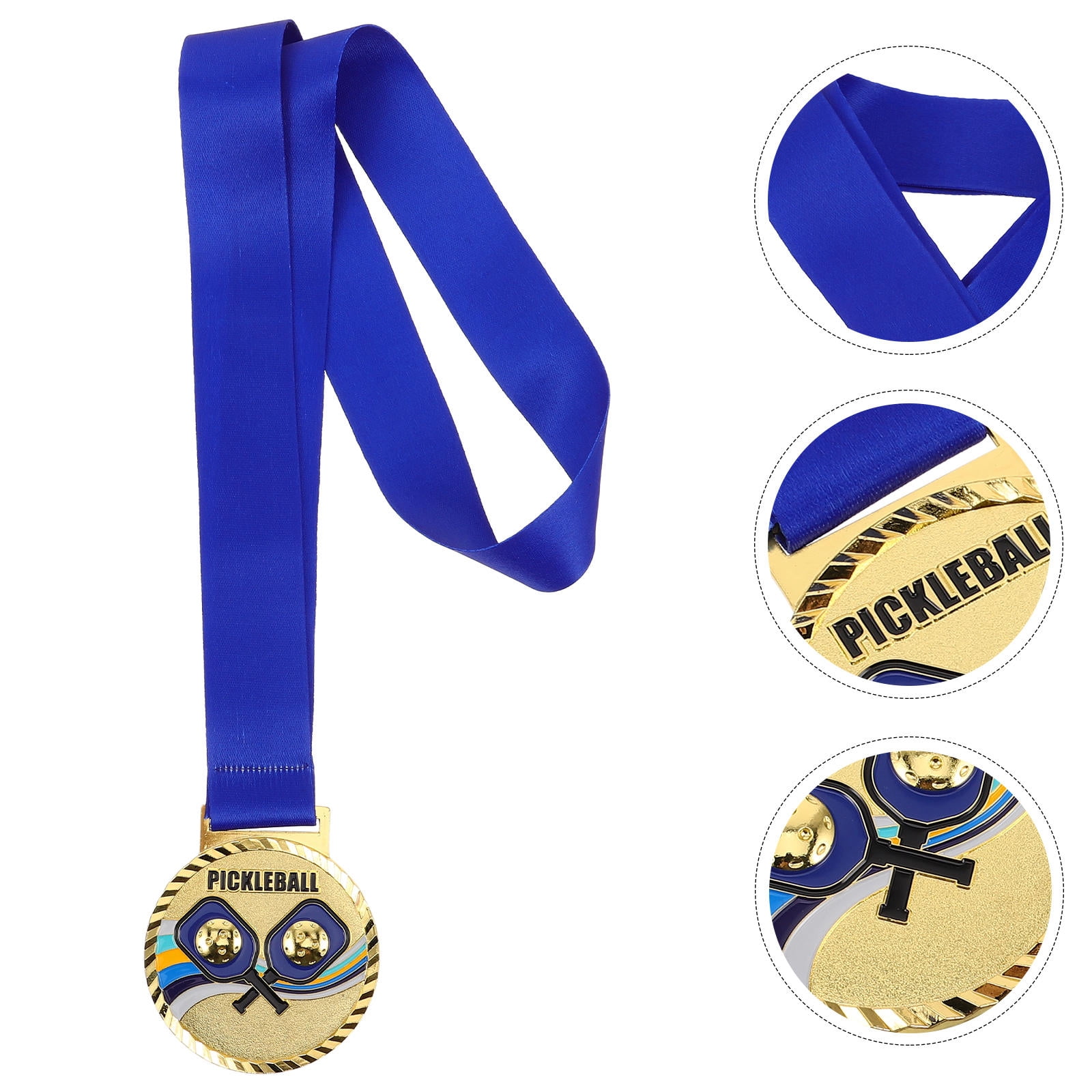 HEATSHAKING Golden Medal Zinc Alloy 1Pack 2.0X2.0X0.16In - Walmart.com