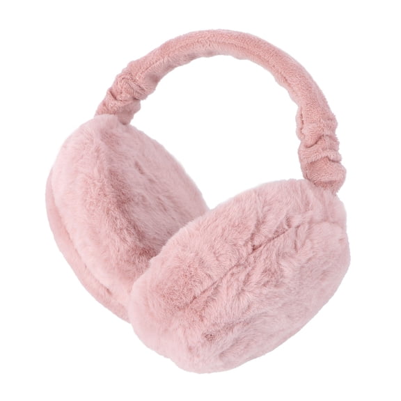 HEATSHAKING 1Pack Pink Earmuffs for Girls Hiking Biking Skiing Hunting Lightweight Foldable