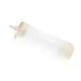 thumbnail image 1 of HEATSHAKING 1Pcs Beige Squeeze Bottle 350ML Large Capacity for Condiments in Kitchen, 1 of 8