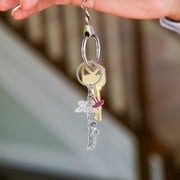 HEATSHAKING 1Pcs Usa Metal Keychain Bulk with Statue of Liberty Shape for Travel Souvenir