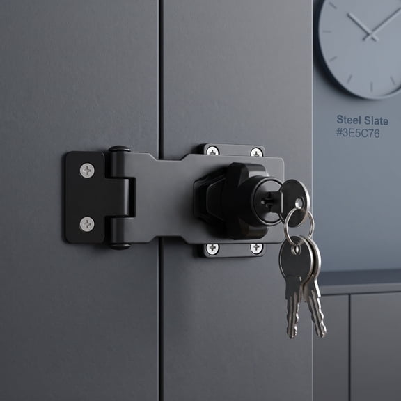 ifundom 1 Set Anti-theft Protection Lock Zinc Alloy Cabinet Lock for Office Use