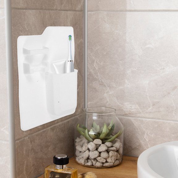 HEATSHAKING 1Set Elegant and Compact Appearance Toothbrush Rack For Bathroom Supplies