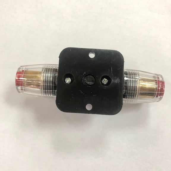 HEATSHAKING 1Set Metal Car Fuse Holder Resettable for Boat Marine Bike Automotive Accessories 10.2x4.3x4In