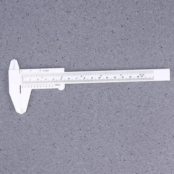 HEATSHAKING 1Set Portable Caliper Ruler Measuring Tool Rectangular Shape Suitable for Hobbyists