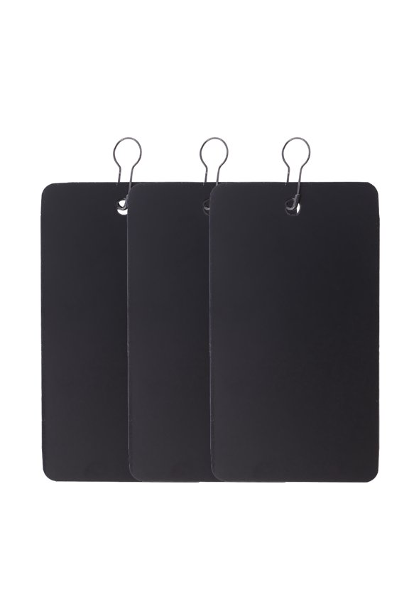 200Pcs Waterproof Durable PVC Hanging Tags for Conference Exhibition Event