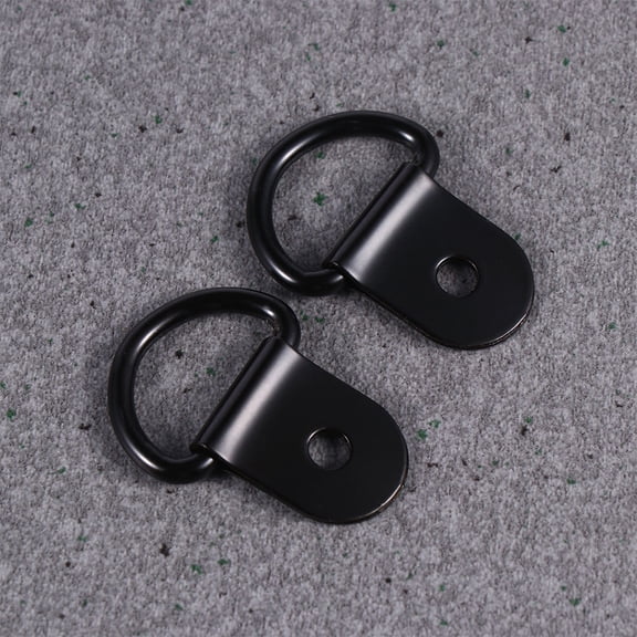 HEATSHAKING 24Pcs Stainless Steel D Ring Hangers for Home and Office Use